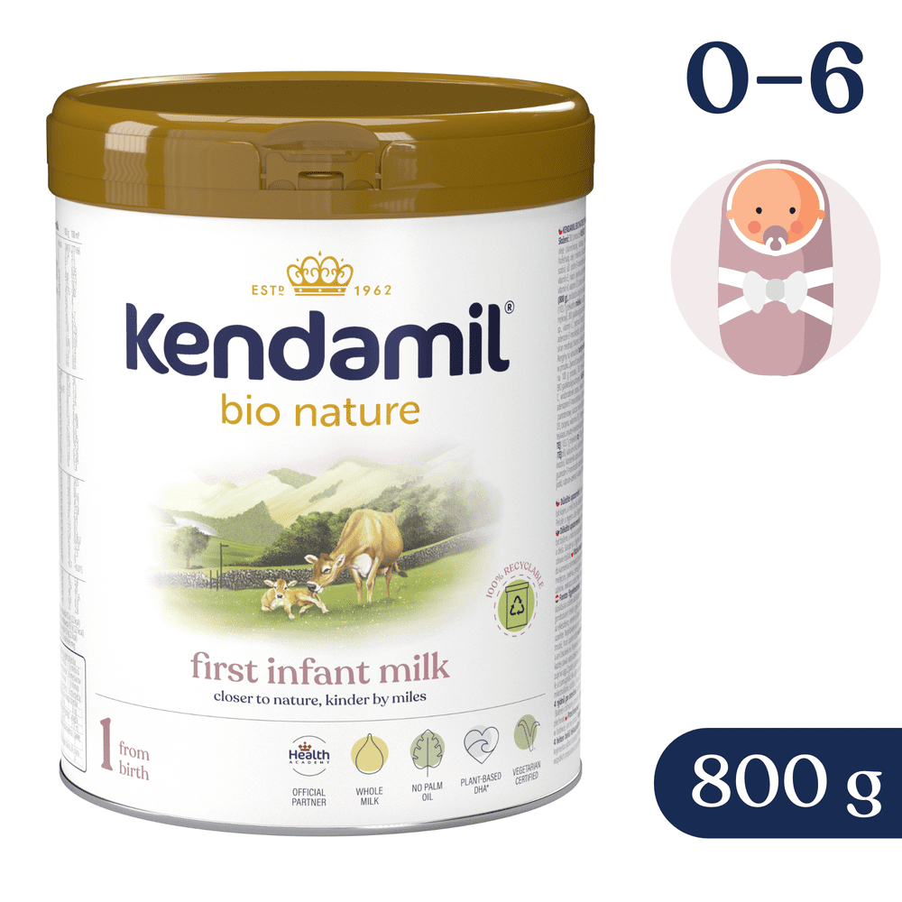 Levně Kendamil BIO Nature 1 DHA+ 800 g