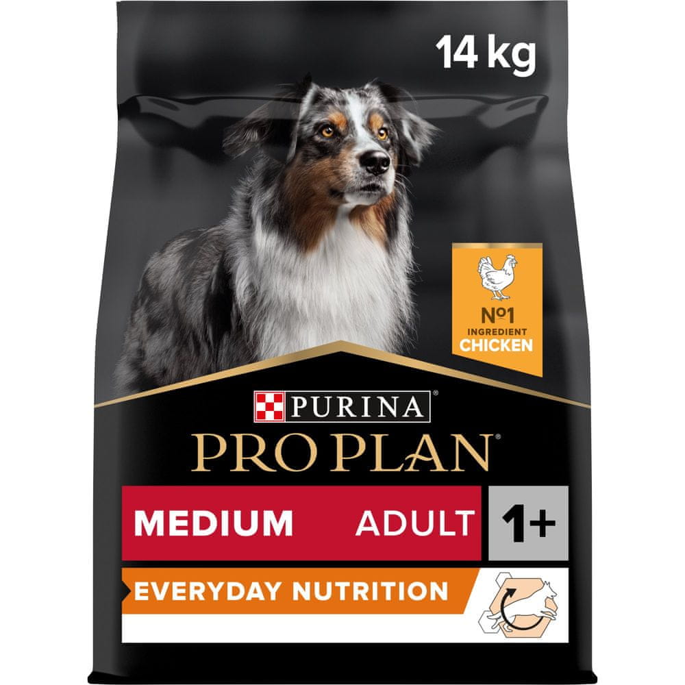 Purina Pro Plan MEDIUM EVERYDAY NUTRITION kuře 14 kg