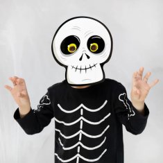 PartyPal Masky Halloween dětské kartonové 6ks 24cm