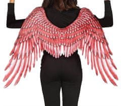 Guirca Andělská křídla červená textilie 105x70cm