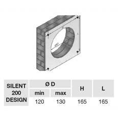 Soler&Palau Ventilátor SILENT 200 CHZ Design 3C, vhodný pro koupelny, průtok 175 m³/h, IP45, hygrostat, zpětná klapka, LED indikace, časovač, nízká spotřeba, tichý chod, zaměnitelné barevné proužky