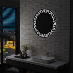 shumee vidaXL Koupelnové zrcadlo s LED 80 cm