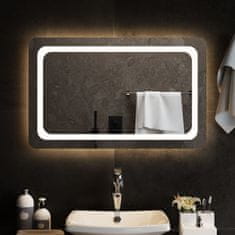 Petromila Koupelnové zrcadlo s LED osvětlením 80x50 cm