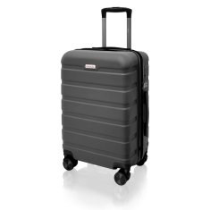 AVANCEA® Cestovní kufr DE2708 šedý S 55x38x25 cm