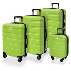 AVANCEA® Sada cestovních kufrů AVANCEA DE2708 Bright green XSML
