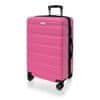 Cestovní kufr DE2708 růžový M 66x44x29 cm