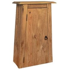 shumee Koupelnová nástěnná skříňka recyklované borové dřevo 42x23x70