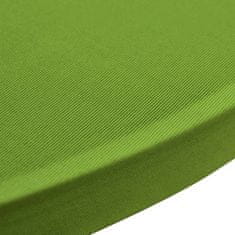 Petromila Strečový návlek na stůl 4 ks 80 cm zelený