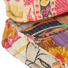 Greatstore Poduška na pohovku z palet vícebarevná textil patchwork