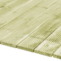 shumee Podlahová prkna 40 ks 5,8 m² 1 m impregnované borové dřevo