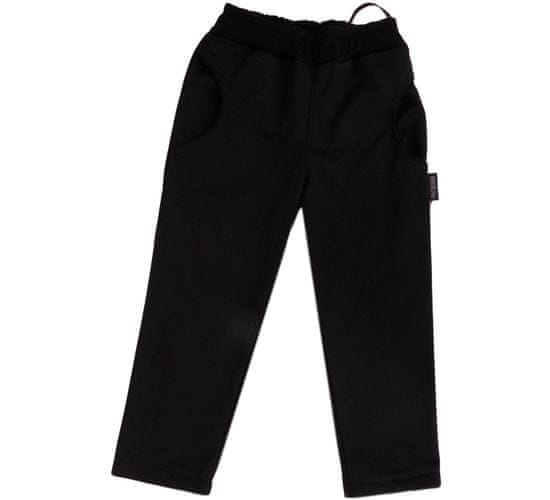 ROCKINO Dětské softshellové kalhoty vel. 110,116,122 vzor 8868/C - černé