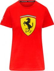 Ferrari triko SF CLASSIC Big Shield 23 dámské černo-žluto-bílo-červené XL