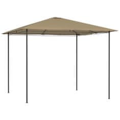Greatstore Altán 3 x 3 x 2,6 m taupe 160 g/m2