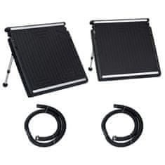 Greatstore Dvojitý solární panel pro ohřev bazénu 150 x 75 cm