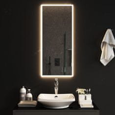 Petromila Koupelnové zrcadlo s LED osvětlením 40x90 cm
