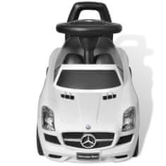 Greatstore Mercedes Benz dětské auto / odrážedlo bílé