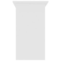 Vidaxl Psací stůl bílý 80 x 45 x 74 cm dřevotříska