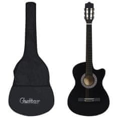 shumee vidaXL 12 ks. klasická kytara s výřezem, 6 strun, 38"