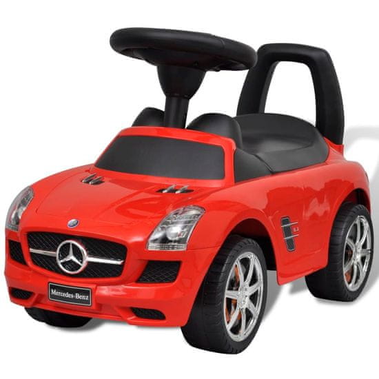 Greatstore Mercedes Benz dětské auto / odrážedlo červené
