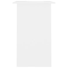 shumee Psací stůl bílý 90 x 50 x 74 cm dřevotříska