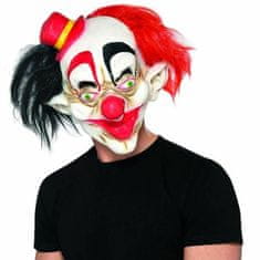 Smiffys Halloween maska latexová Strašidelný klaun