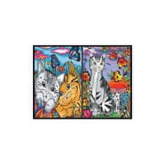 Colorvelvet Colorvelvet Sametové desky Kočky