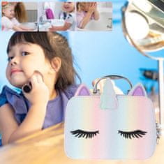 Sferazabawek Makeup kosmetická sada make-up stíny domácí lázně Dětský kosmetický kufřík rozkládací