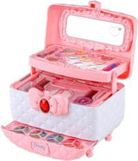 Sferazabawek Kosmetika kufr skládací make-up odstíny domácí lázně Dětský kosmetický kufřík rozkládací