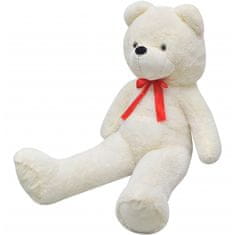 Greatstore Plyšový medvěd hračka bílý 170 cm