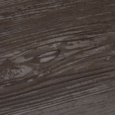 Vidaxl Podlahová krytina PVC 4,46 m2 3 mm pruhované dřevo