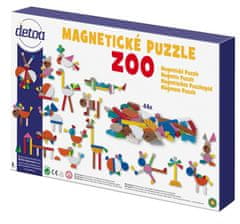 Detoa Magnetické puzzle ZOO