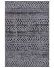 NORTHRUGS Kusový koberec Twin Supreme 105417 Biri Night Silver – na ven i na doma 80x150