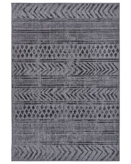 NORTHRUGS AKCE: 80x150 cm Kusový koberec Twin Supreme 105417 Biri Night Silver – na ven i na doma