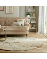 Flair Kusový koberec Moderno Gigi Natural kruh 160x160 (průměr) kruh