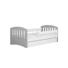 Kocot kids Klasická dětská postel Babydreams šedá, varianta 80x160, bez šuplíků, bez matrace