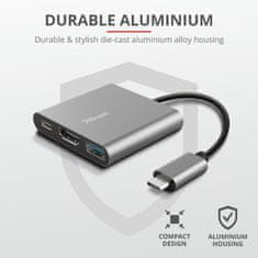 Trust adaptér Dalyx 3v1 USB-C