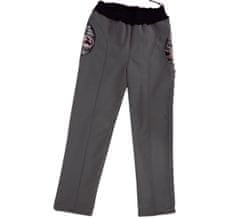 ROCKINO Dětské softshellové kalhoty vel. 128,134,140,146 vzor 8857 - šedé, velikost 146