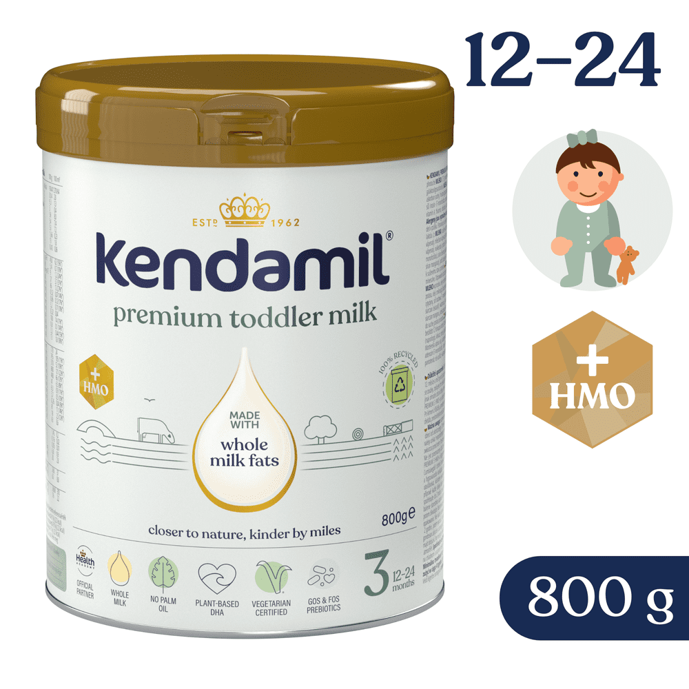Levně Kendamil Premium 3 HMO+ 800 g