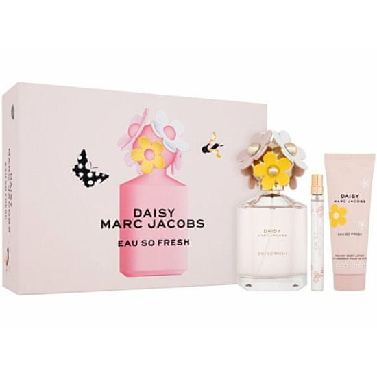 Marc Jacobs Daisy Eau So Fresh - EDT 125 ml + tělové mléko 75 ml + EDT 10 ml