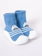 YOCLUB Dětské ponožky Yoclub OBO-0147C-A10B Blue modro-bílá 15