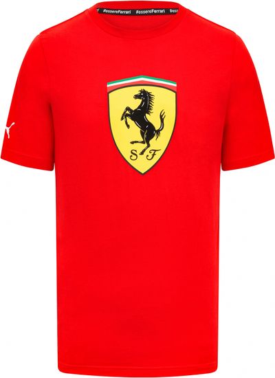 Ferrari triko SF CLASSIC Big Shield 23 černo-žluto-bílo-červené