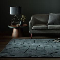Flair Rugs Kusový koberec Moderno Shard Charcoal 160x230 cm