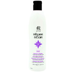 RR Line Silver Star Violet Shampoo - šampon na vlasy, který odstraňuje žluté odstíny, redukce nežádoucích odstínů, 350ml