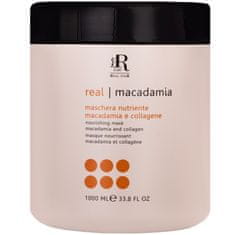 RR Line Macadamia Star Mask - vyživující a hydratační maska pro poškozené vlasy, hloubková výživa a regenerace, 1000ml