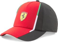 Ferrari kšiltovka SF TEAM 23 dětská černo-žluto-bílo-červeno-zelená