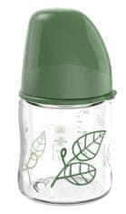 CHERRY GREEN láhev sklo,široká,kaučuk-S,120ml,kluk