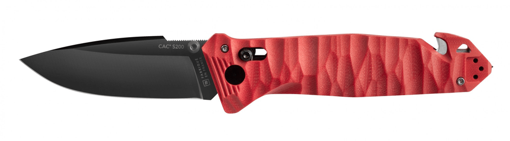 Terrerias Bonjean TB CAC S200 G10 FV skládací lovecký nůž červený