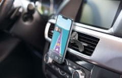 FIXED Magnetický držák Touch Mag Air Vents s uchycením do mřížky ventilace a podporou MagSafe, černý, MAGSFHOLDERVENT2K