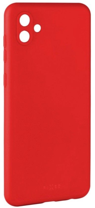 Levně FIXED Zadní pogumovaný kryt Story pro Samsung Galaxy A04 FIXST-1090-RD, červený