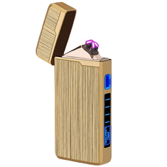 OEM Elektrický zapalovač s USB nabíjením-Zlatá KP25696